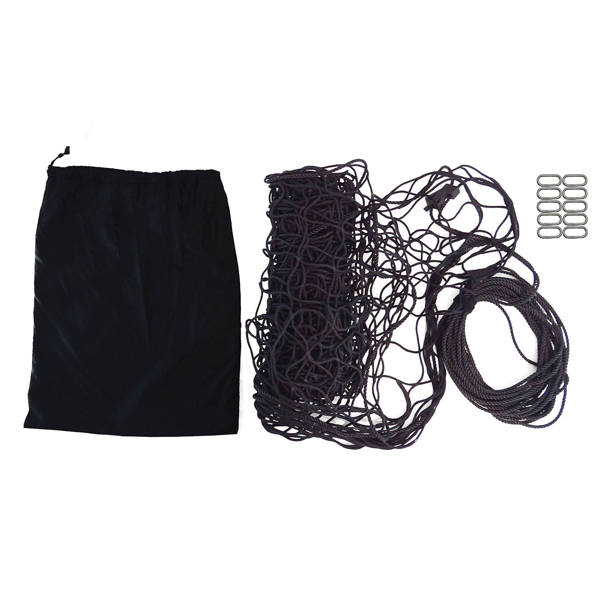 Snap-Loc, Truck/Trailer Cargo Net 96x144in. w/Cinch Rope, Capacity 400 lb, Material Nylon, Model# SLAMCN96144